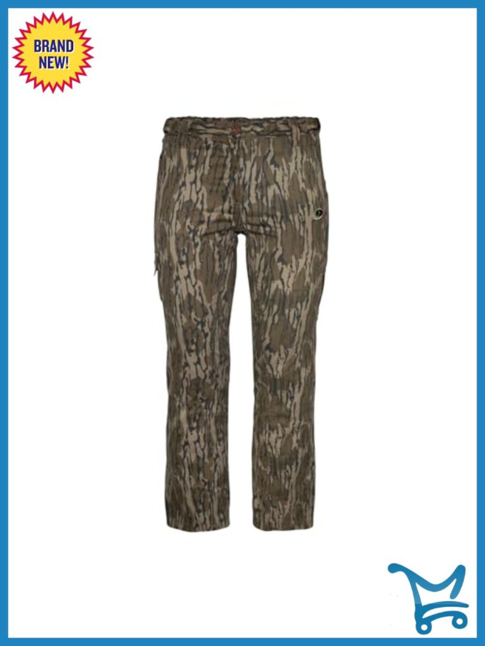 Womens Camo Hunting Pants Cotton Blend Stretch Cargo 6 Pocket Utility